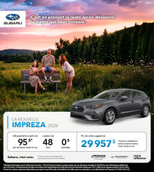 Impreza 2026 (FR)