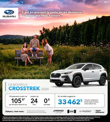 Crosstrek 2026 (FR)